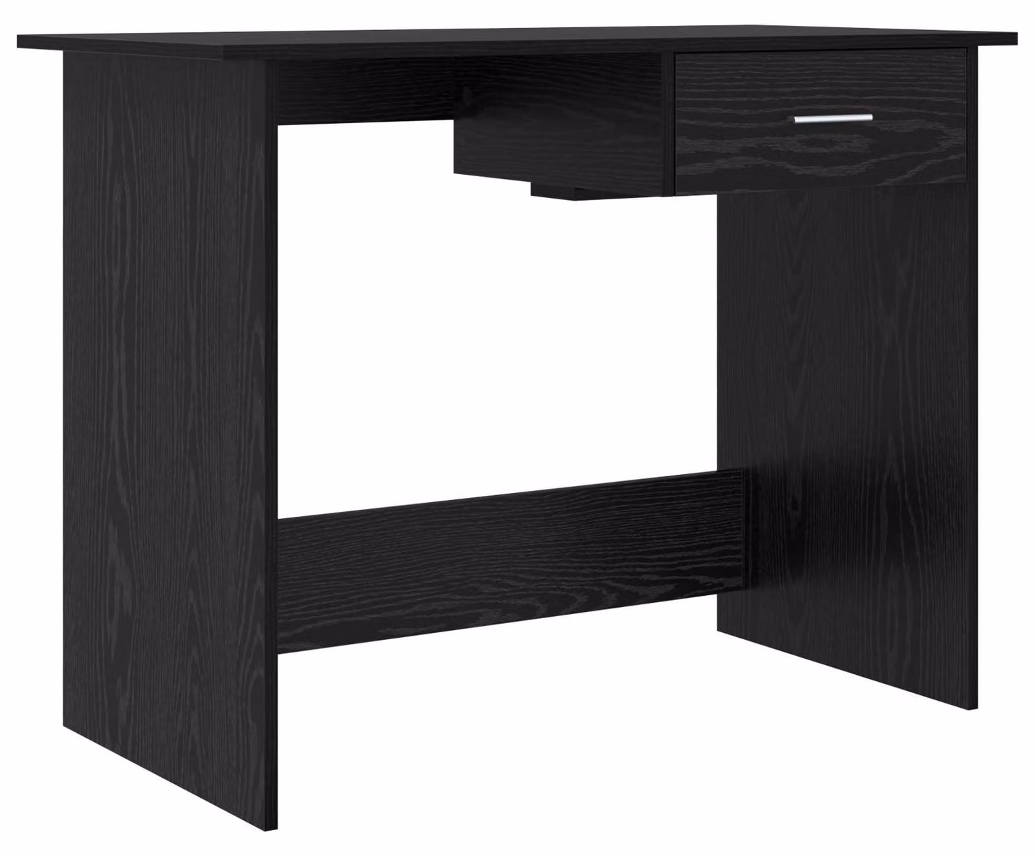 Scrivania Rovere Nero 100 x 50 x 76 cm Legno multistrato