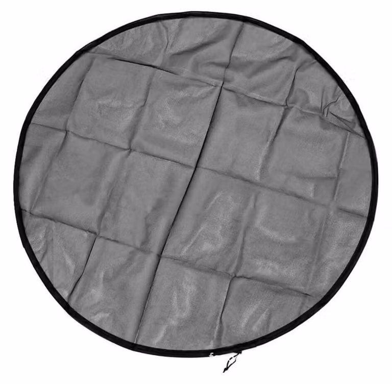 Contenitore per rifiuti da esterno, rete, 110 cm, regolabile, resistente alle intemperie, protezione dalle zanzare, dimensioni regolabili da 60 a 120 cm
