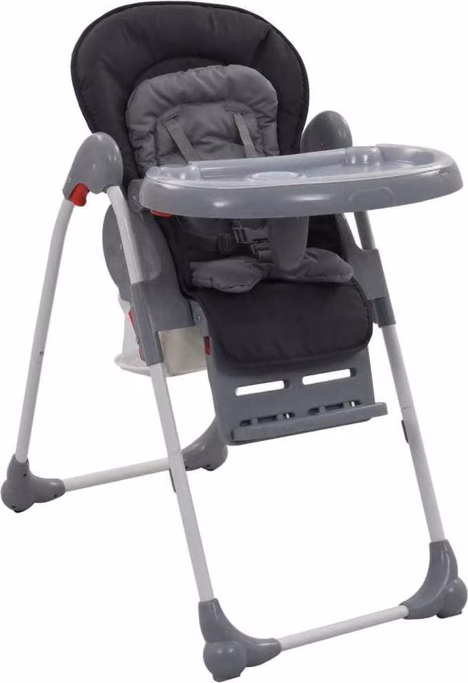 Seggiolone per bambini grigio