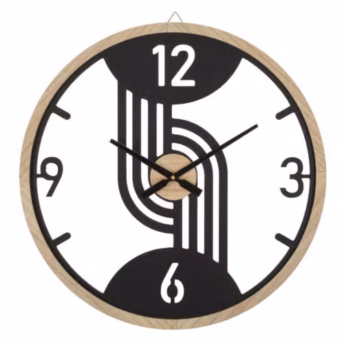 Orologi OROLOGIO DA MURO CLIPS CM Ø 60X2,5 Mauro Ferretti