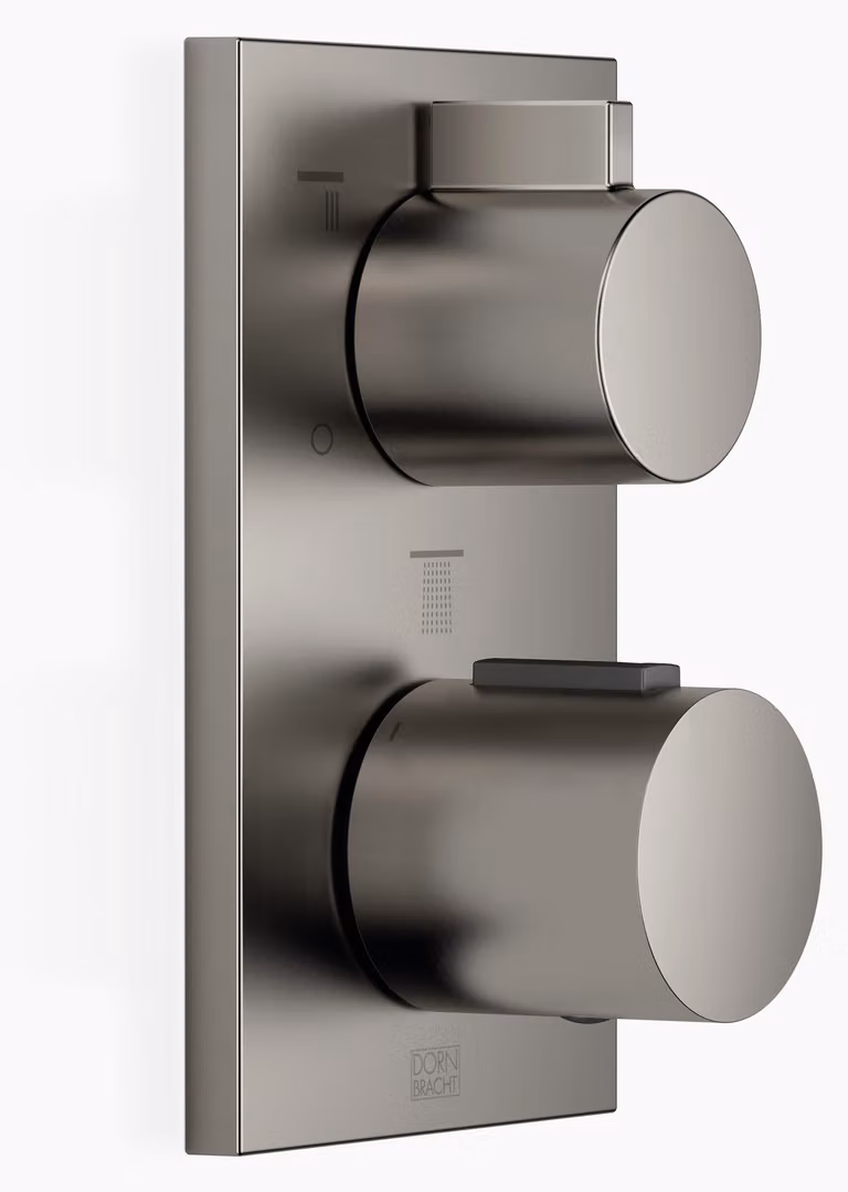 Thermostat encastré Dornbracht avec régulation de débit à trois voies, 36427670-99, 36427670-99
