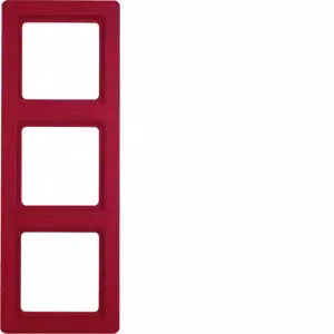Berker 10136062 Cornice rossa velluto Berker Q.1
