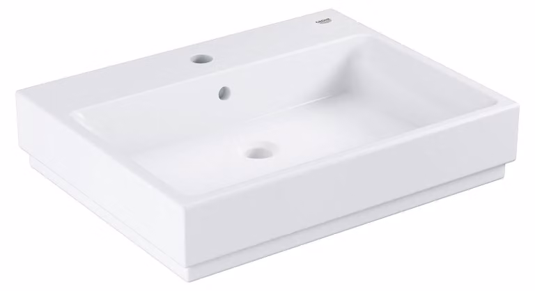 GROHE Cube Lavabo in Vetroceramica bianco 600 x 490 3947700H