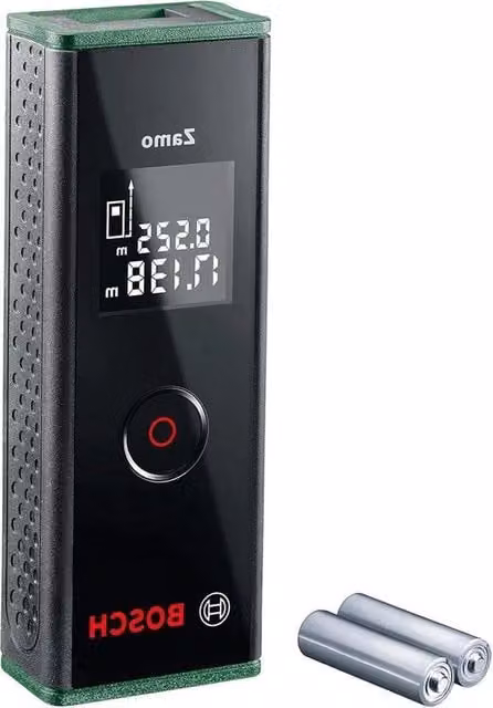 Rilevatore di distanza laser Bosch Zamo 3a generazione verde fino a 20 m