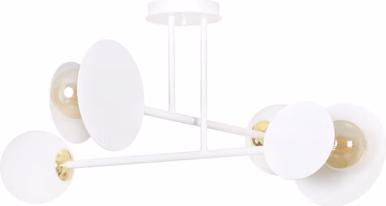 LAMPADA DA SOFFITTO Emibig 4xE27 60W MINERVA 4 BIANCA 613/4