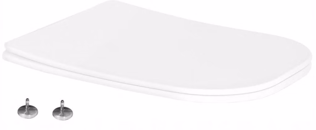 Mexen tavoletta slim a chiusura rallentata, duroplast, bianco lucido - 39090100