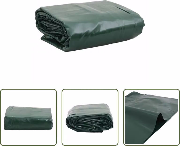 Il telone Living Store verde 3,5x5 m 650 g/m²