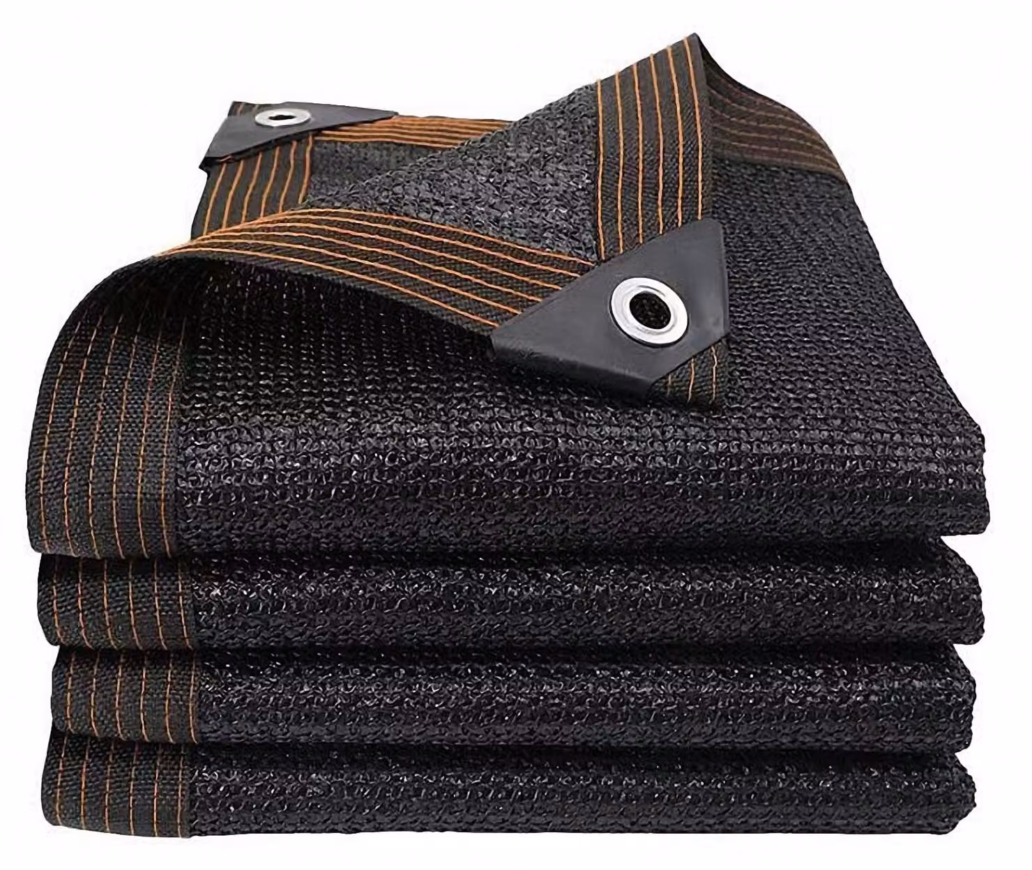 Elzusha - Telo ombreggiante nero, 3x4 metri, con occhielli, resistenza ai raggi UV: 90-95%