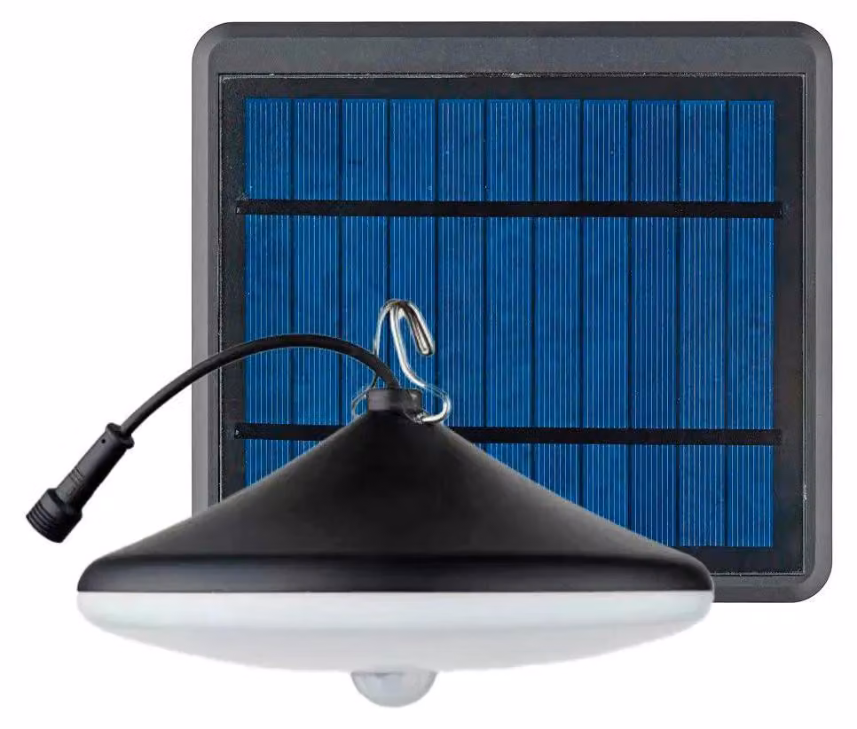 lampada a sospensione ad energia solare