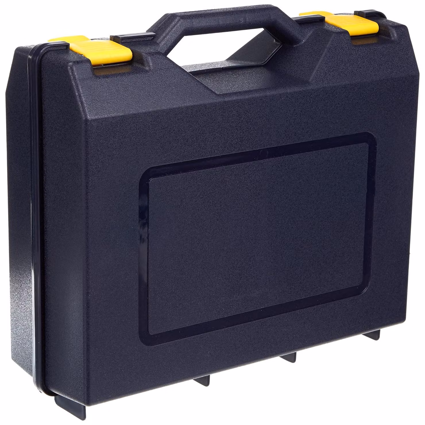 Valigetta portautensili vuota - 385 x 330 x 130 mm - 1,1 litri - Blu e giallo - Con inserto in gomma piuma - PP antiurto