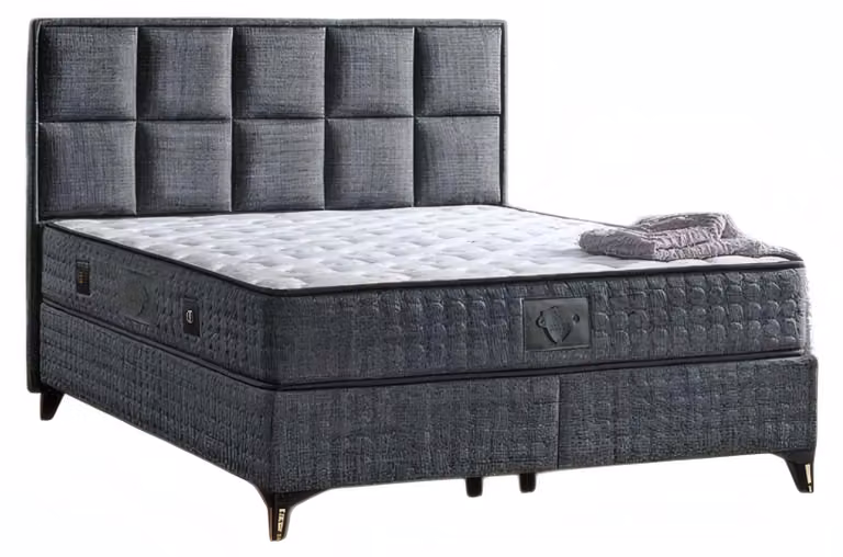 Polsterbett Doppelbett mit Stauraum Bett 180x200 cm Boxspringbett Bettkasten