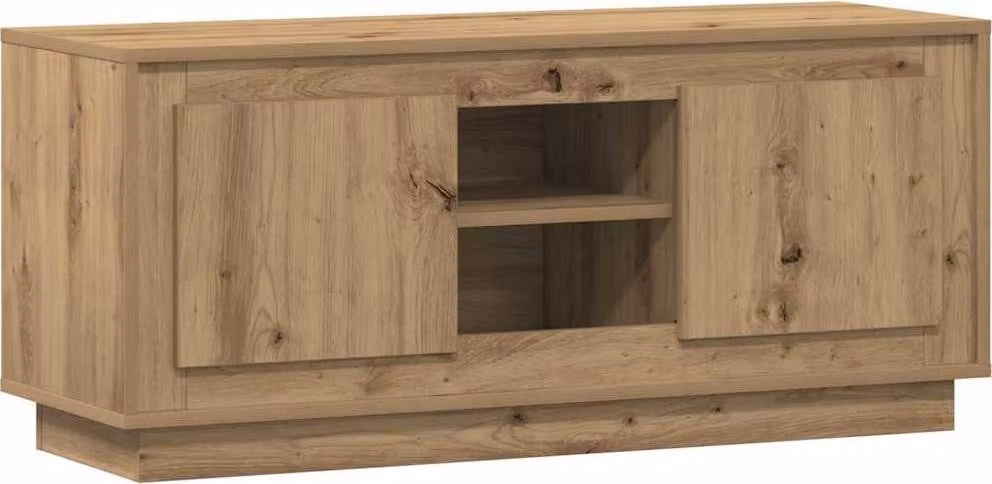 Mobile TV Rovere artigianale 102 x 35 x 45 cm Legno multistrato