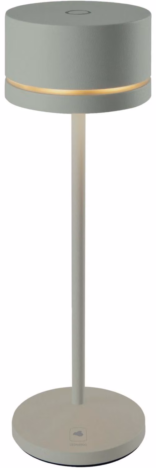 Lampada da tavolo SOMPEX Monza, altezza: 235 mm, ø: 75 mm, verde oliva