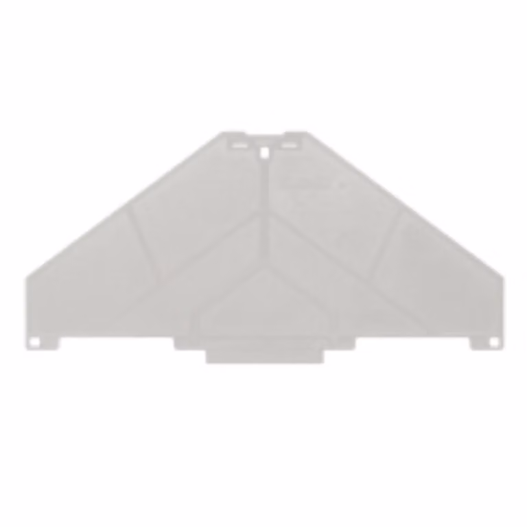WEIDMUELLER WEI Serie P, PAP PRV/PPV8 GR Pannello terminale, grigio, 3 mm PAP PRV/PPV