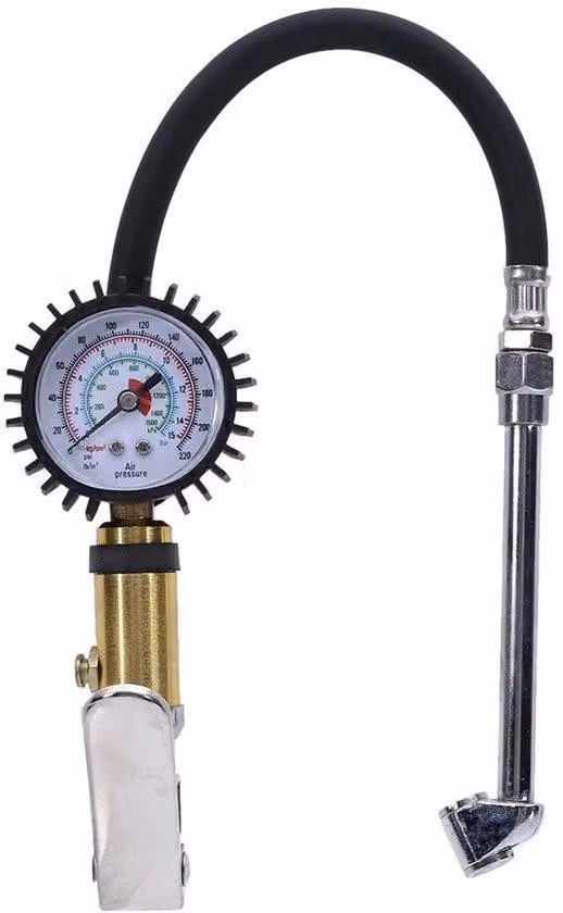 Manometro multifunzione per pneumatici di autovetture, modello 220