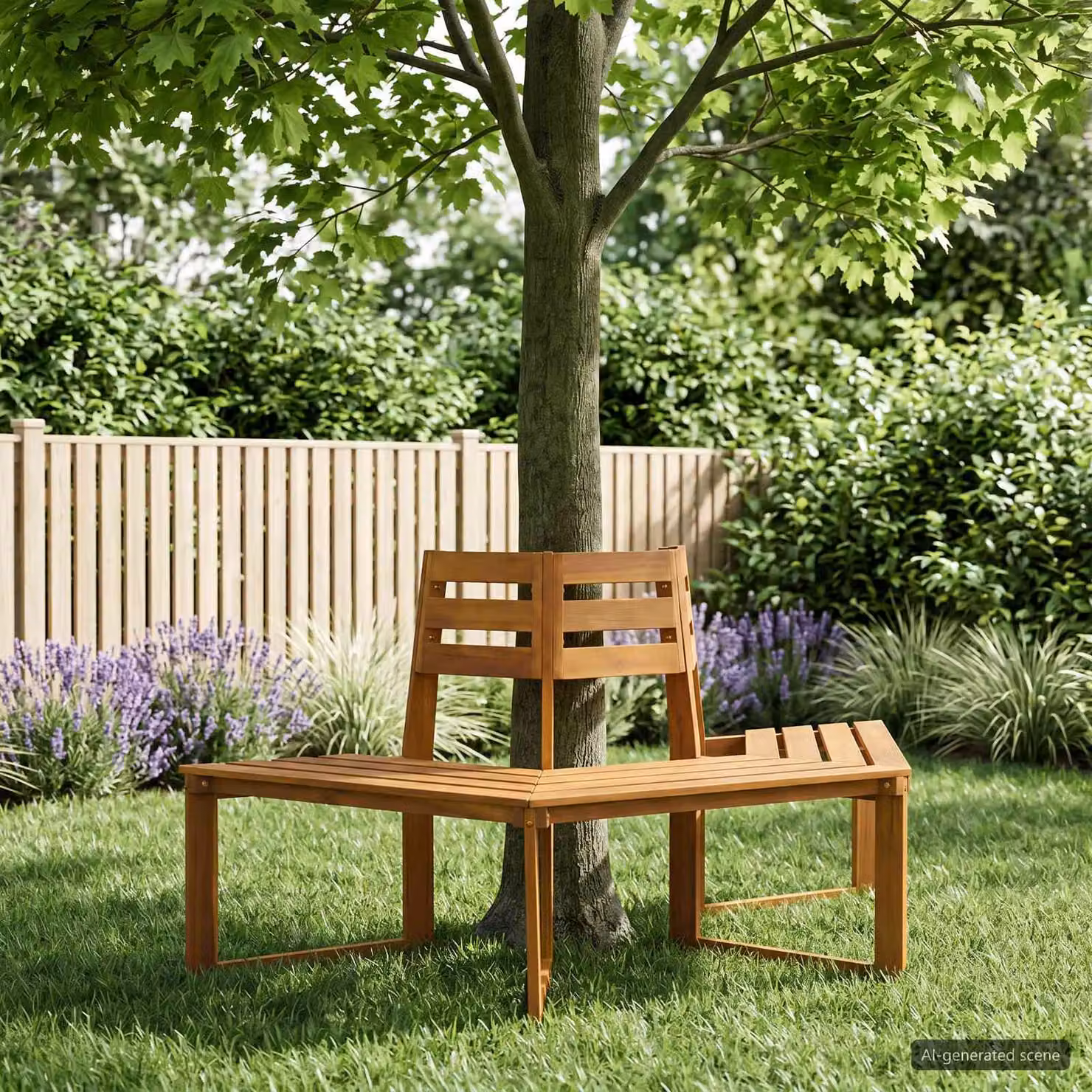 Panchina da giardino vidaXL in legno di acacia massello marrone L: 160 cm, P: 70 cm, H: 86 cm