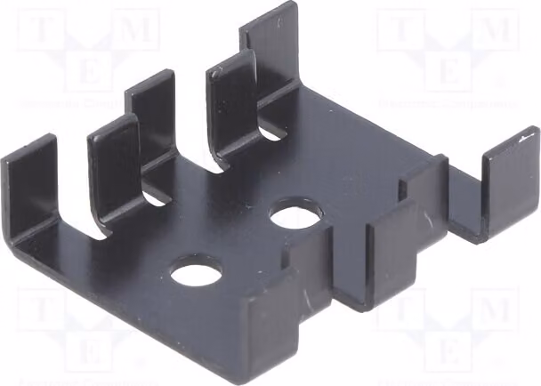 1 dissipatore di calore: compresso, tipo SOT32, colore nero, dimensioni: lunghezza 30 mm, larghezza 25,4 mm, altezza 8 mm, modello FK210SACB