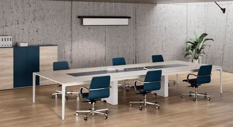 Büromöbel Besprechungstisch Konferenztisch Büro Tisch Büroausstattung Meeting