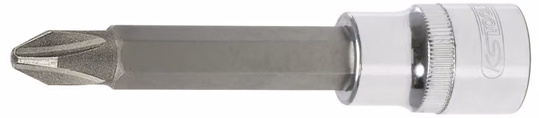KS TOOLS 1/2" CHROMEplus bit socket lungo PH4 - 918.1756