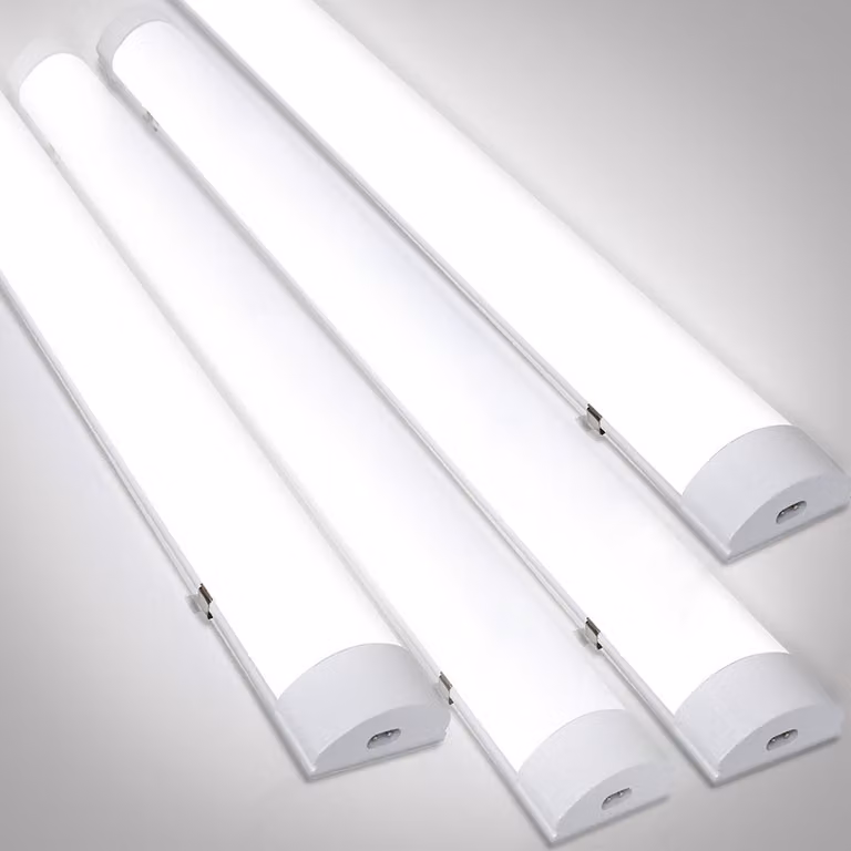 Jopassy LED plafoniera a prova di umidità IP65 bianco neutro lampada per garage seminterrato 120 cm