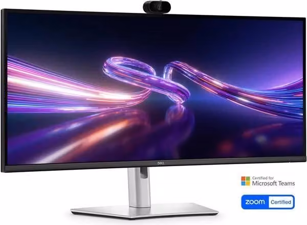 Monitor Curvo Dell P3426WEV da 34 pollici con USB-C, Nero – 1