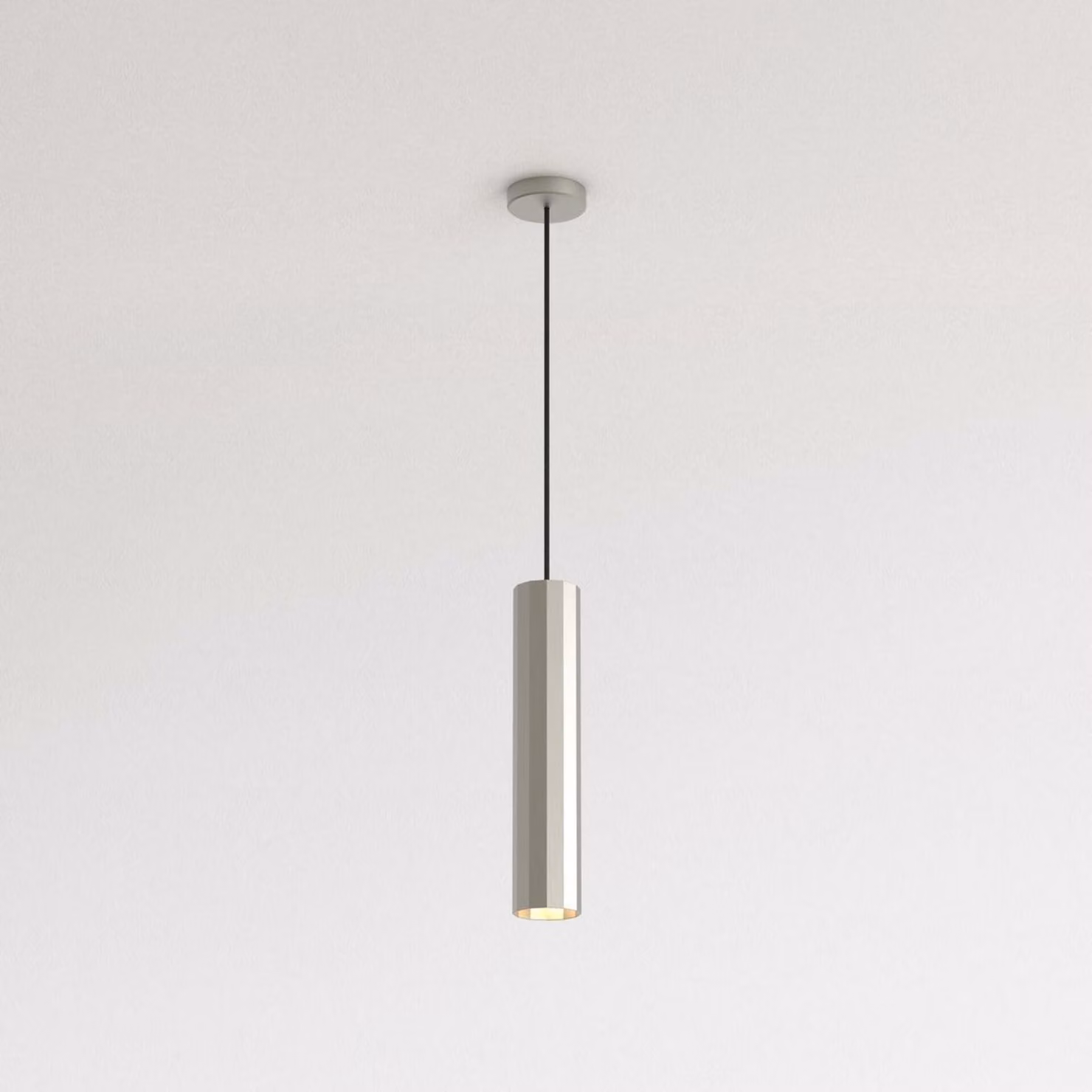 Lampada a sospensione ASTRO Hashira 6 W GU10 nichel opaco 1442011