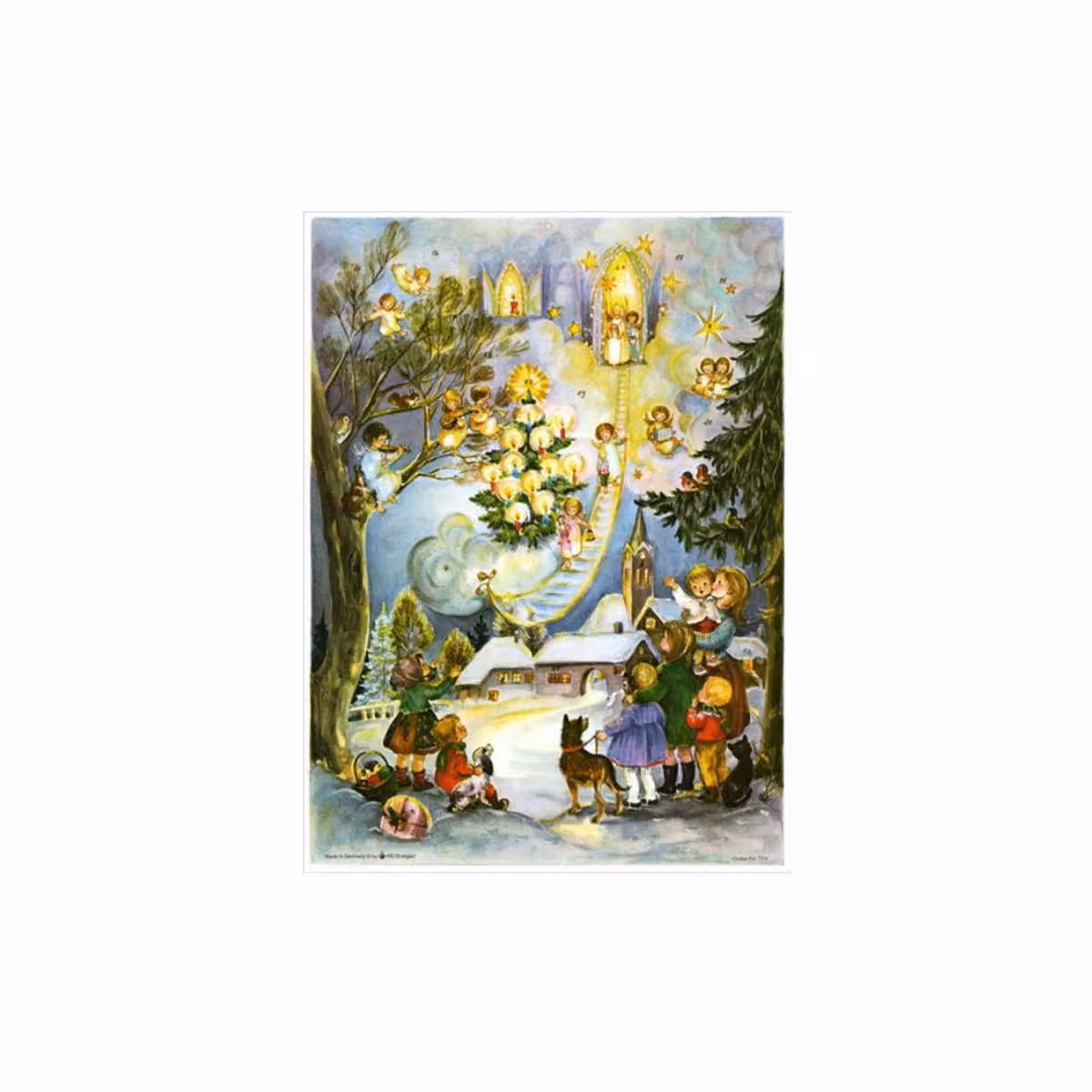 704 - Calendario dell'Avvento - Scala per il cielo