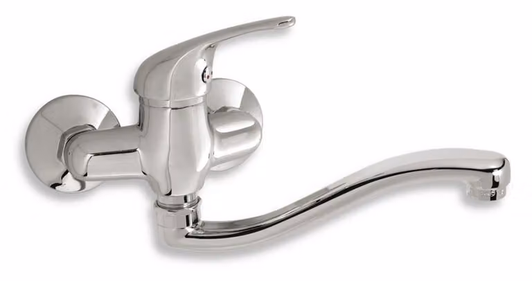 Miscelatore per lavello 100 mm Titania Iris cromato 92074.0