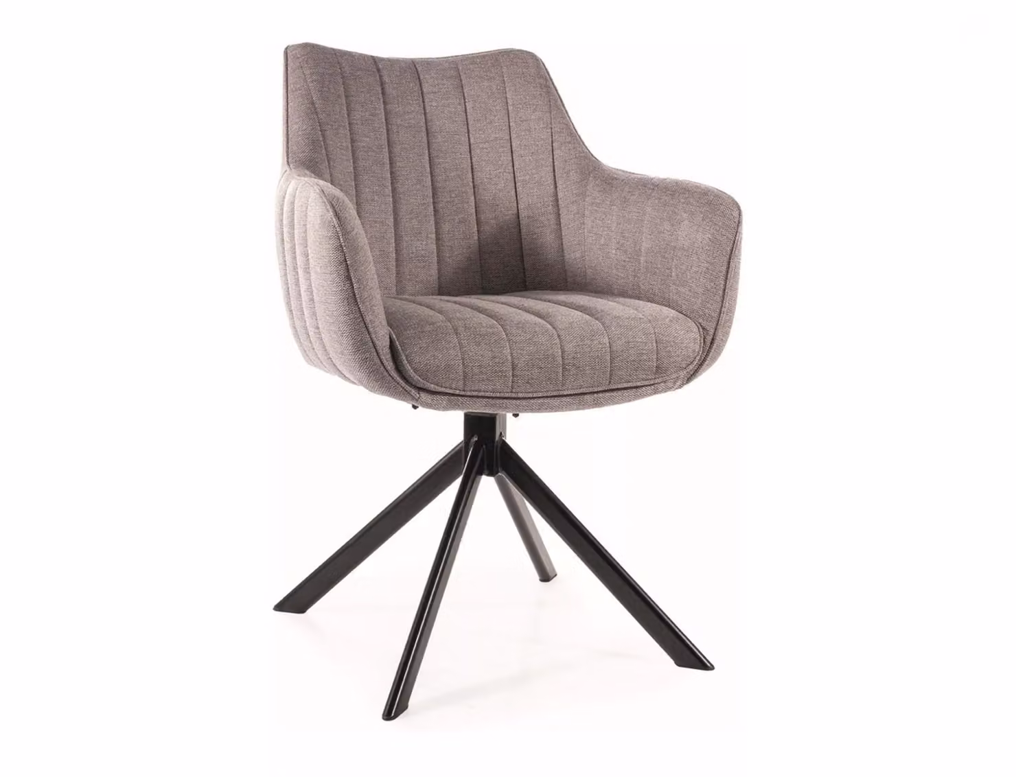 Sedia girevole OTO 3 - nero / grigio