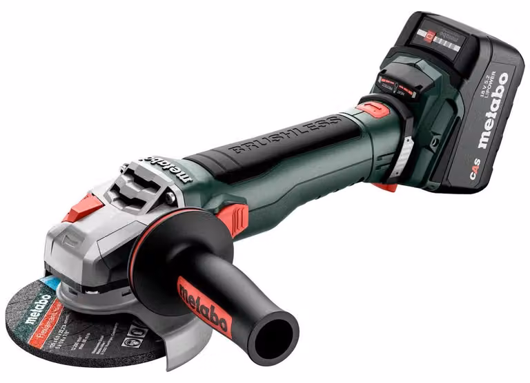 Metabo WB 18LT BL 11-125 Quick Akku-Winkelschleifer 18V (mit 2x Akkus) 613054650
