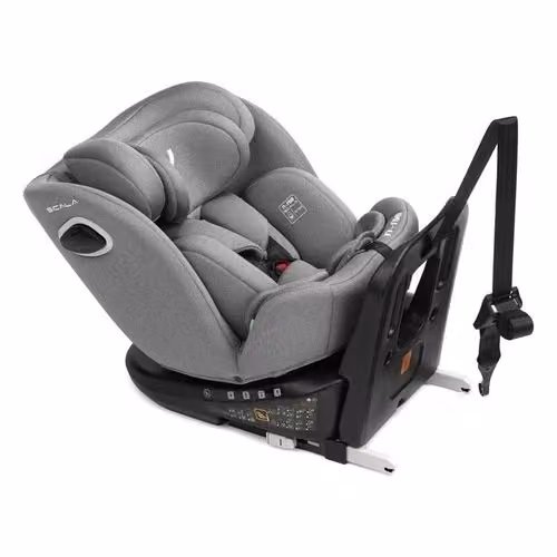 Seggiolino auto Be Cool Storm 7060 Z11 I-Size con rotazione 360 gradi, Grigio – 2