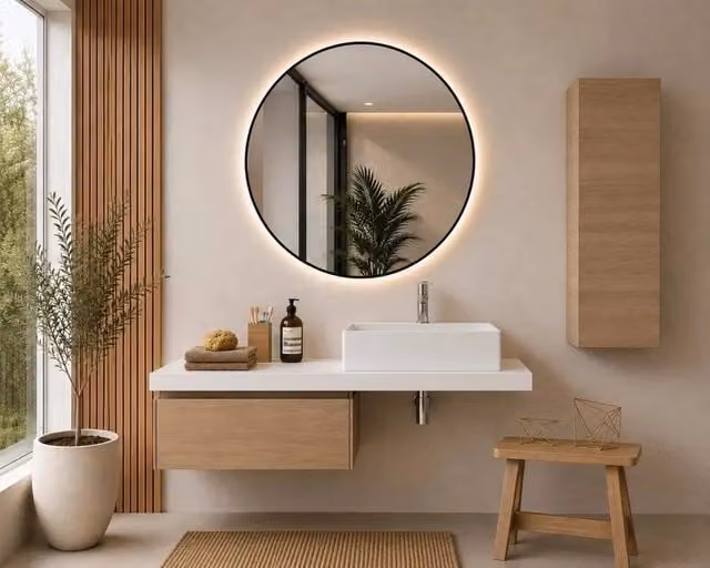 Mobile bagno componibile SICILIA senza specchio con modulo da 60 cm, piano top da 120 cm con lavabo senza colonna
