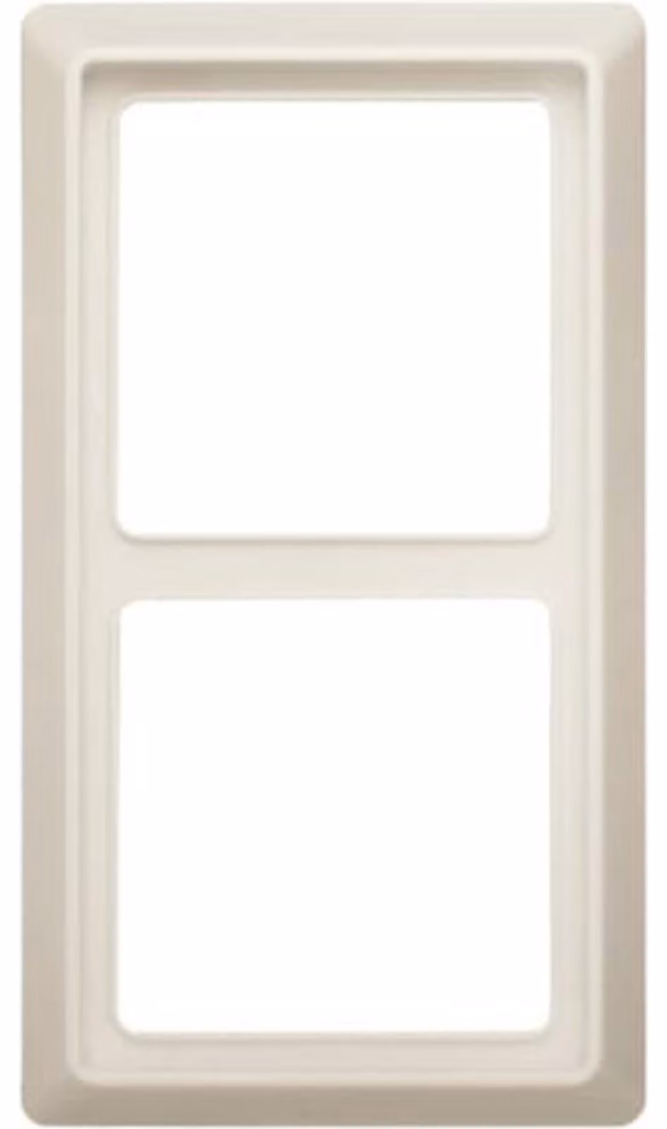Cornice Busch-Jaeger FR UP, doppia, per tutte le stagioni, IP44, bianca, 1 pz.
