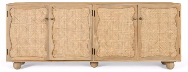 Credenza Natura in legno di mango, 77 cm x 200 cm x 40 cm Giner y Colomer