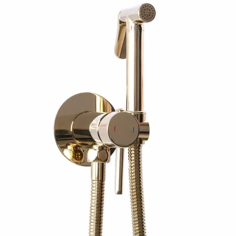 Rubinetto da Bidet Rea Lungo Loop Gold