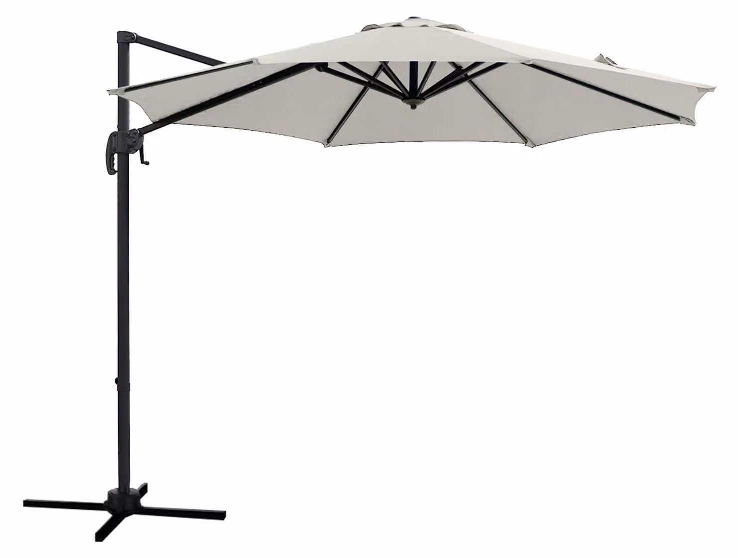 Ombrellone ottagonale, 300 cm, color beige