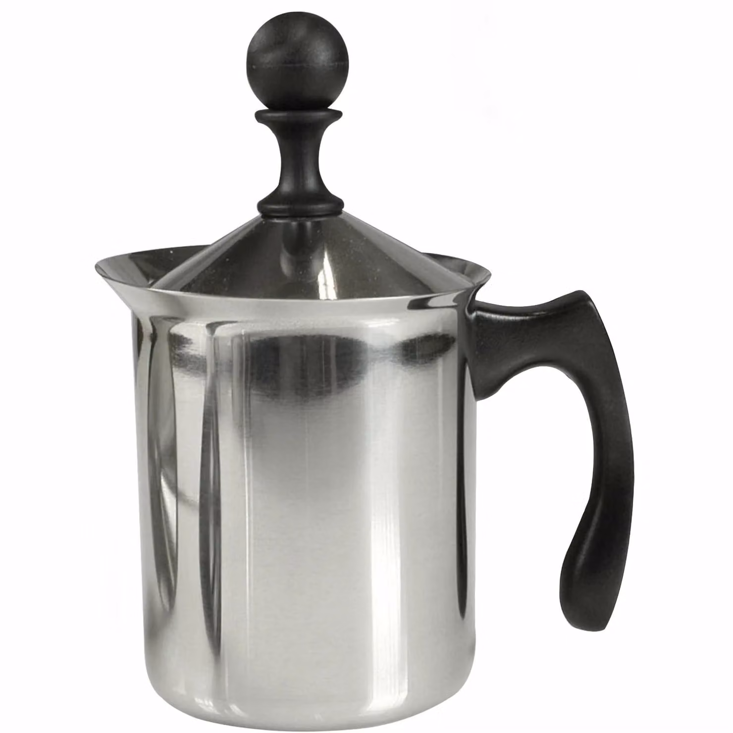 GUSTO CASA Montalatte in acciaio inox color argento, 800 ml