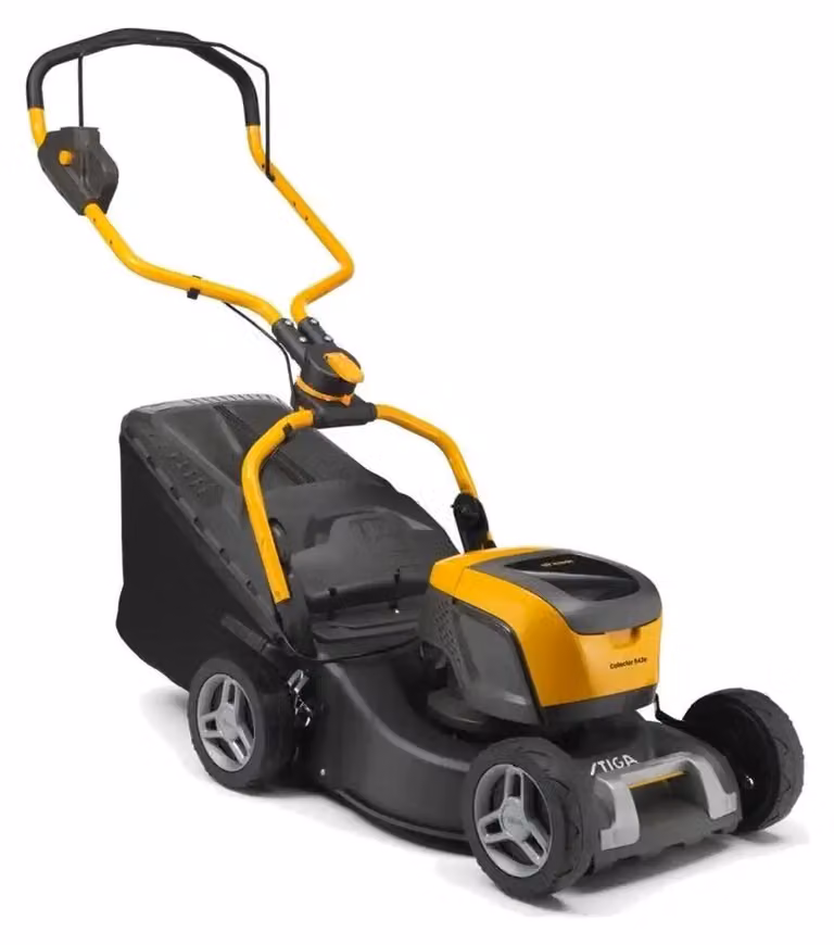 Set di tosaerba a batteria Stiga Collector 543e, batteria e caricabatterie inclusi