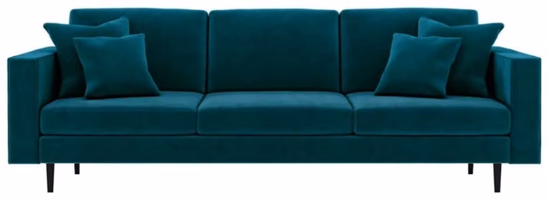 Sofa xxl sofa big couch Grüne Viersitzer Stoff Wohnzimmer Design Couchen Polster