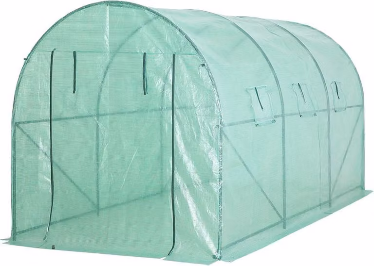 Serra Strend Pro Greenhouse, walk-in, in pellicola, 200x350x200 cm, serra a tunnel