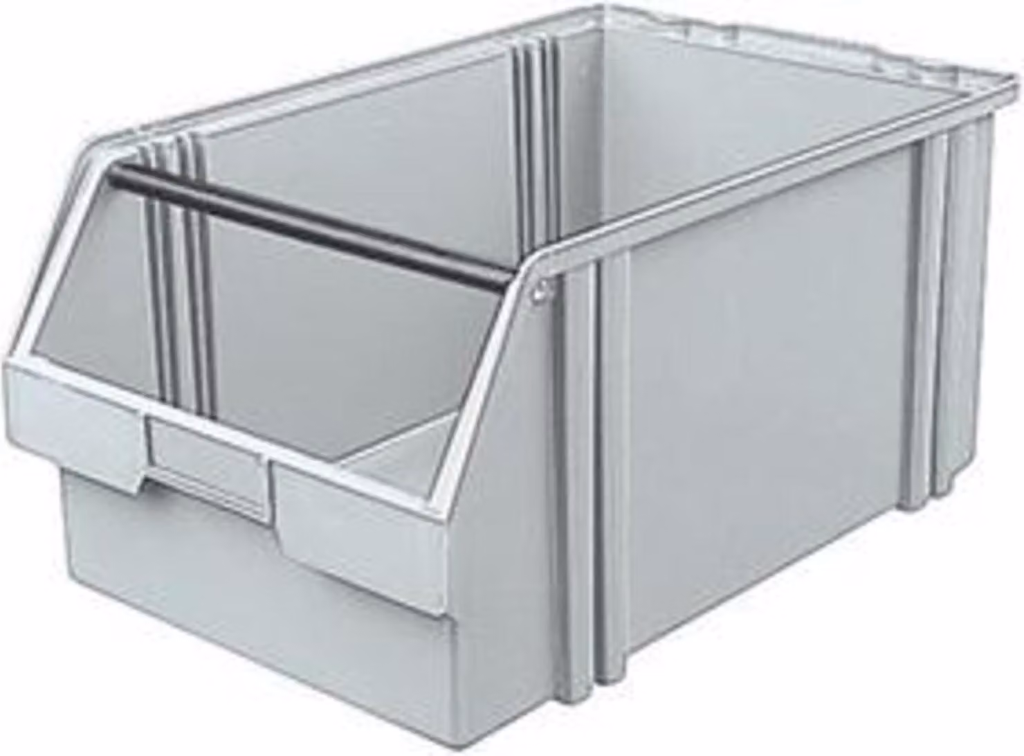 Contenitore aperto LK 1A grigio 500/450x300x230 mm