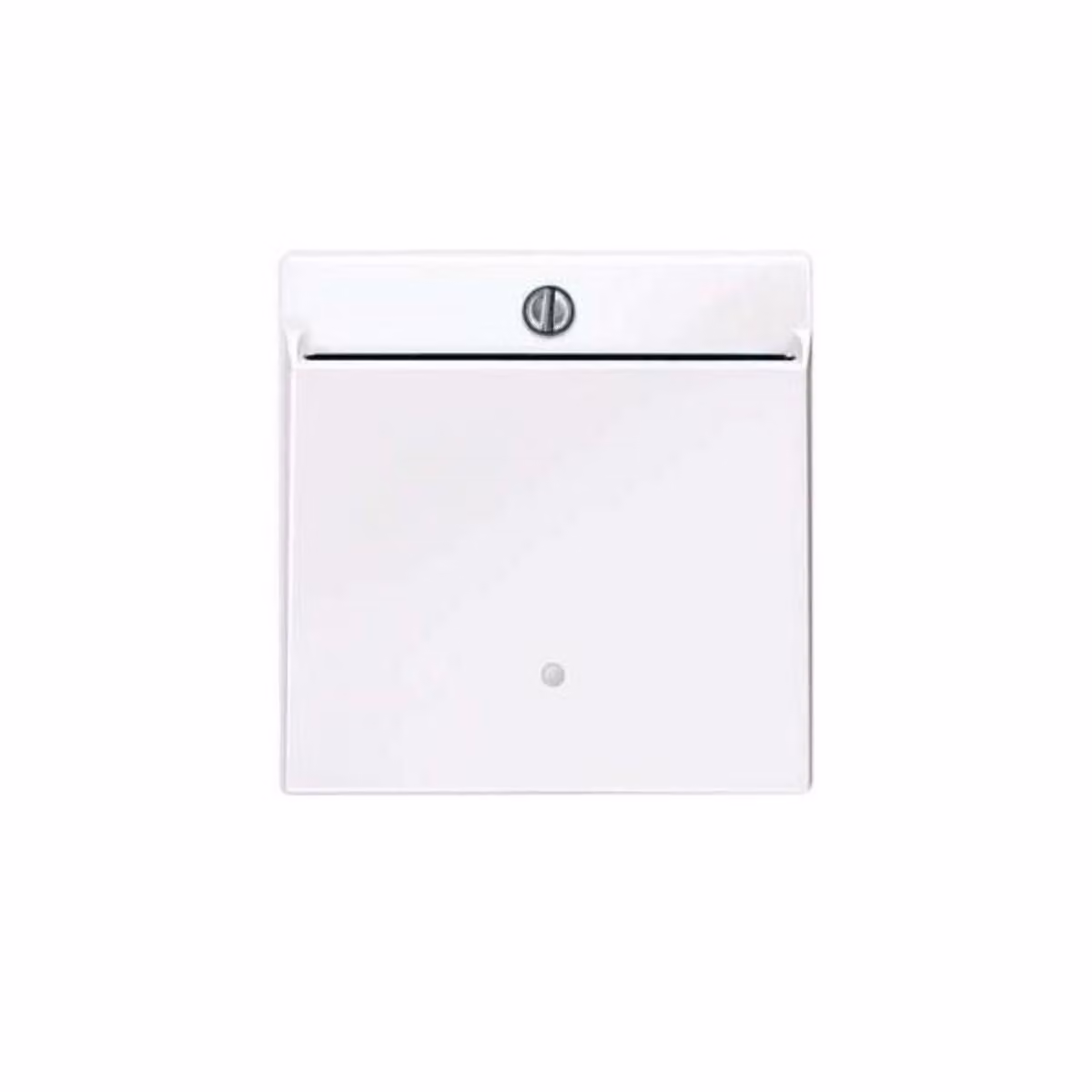 Interruttore a scheda, bianco attivo lucido, Sistema M
