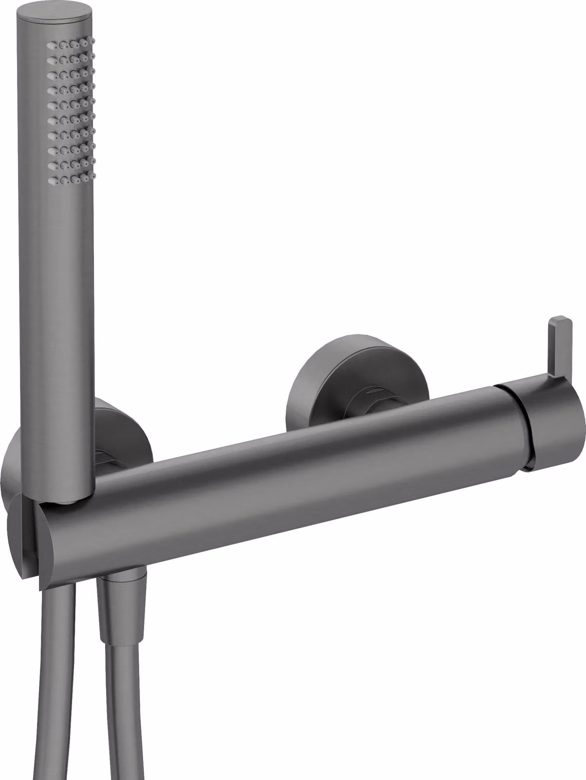 Shower faucet with shower set