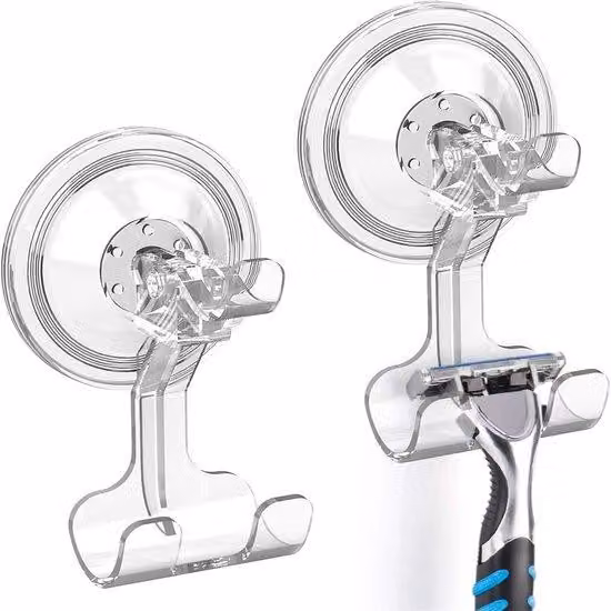 Accessorio impermeabile per ciuffi da bagno - 2 pezzi - Supporti per ciuffi da bagno rimovibili e riciclabili