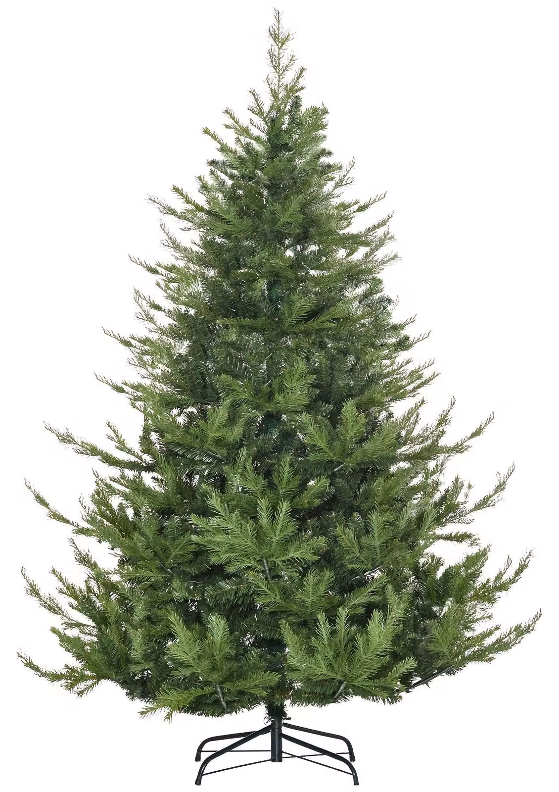 Albero di Natale artificiale - Albero finto - Albero di Natale - Albero pieghevole - Abete verde - Altezza 180 cm - Pieghevole automatico