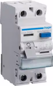 HAGER CGA263D RCD a 2 poli 63/0, 5A