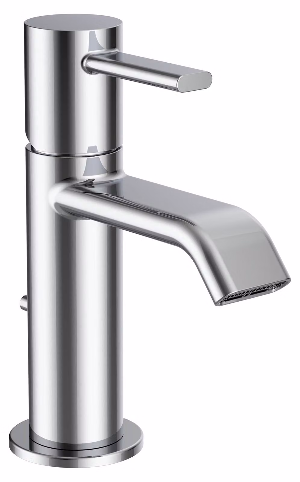 LAUFEN MEDA Mitigeur de lavabo, avec soupape découlement, saillie 95mm, chromé, HF506601100000, HF506601100000