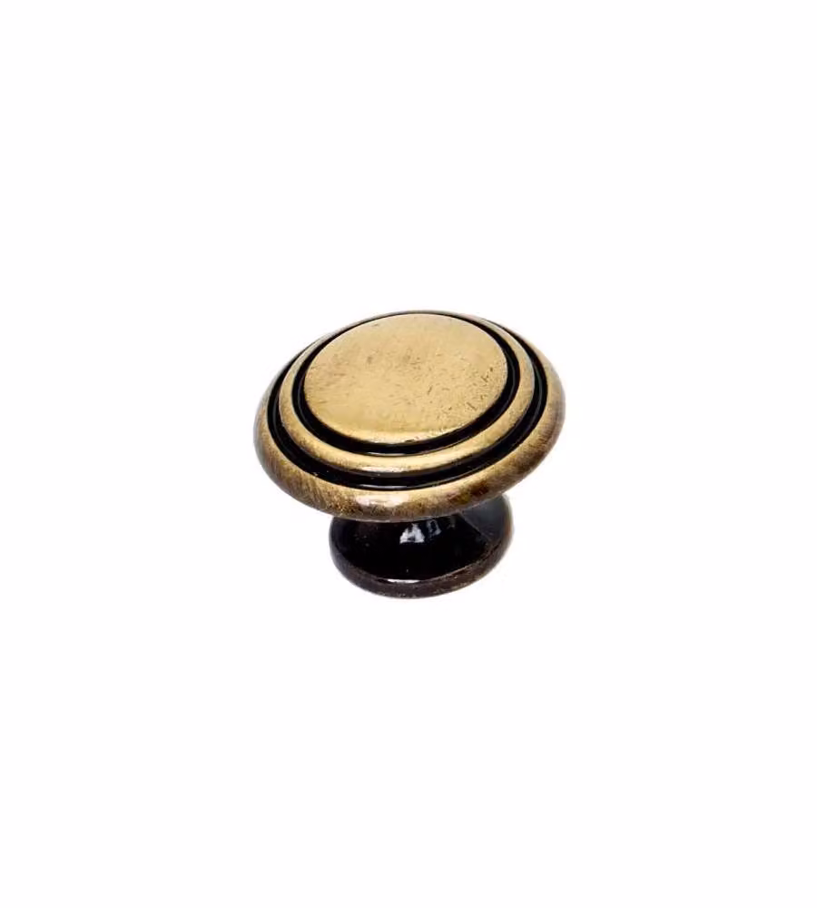 Pomolo Liscio Bronzo Mm.35