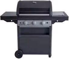 Barbecue Gas 3 Bruciatori + Fornello 61 CMX46 3 Classic Lbs Dual Gas