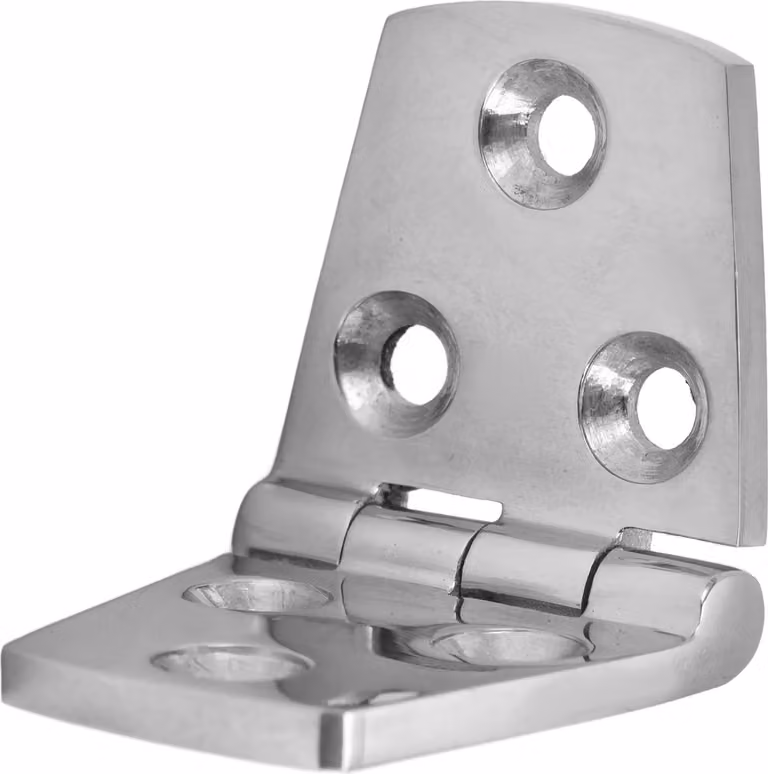 Cerniera della porta 6 fori specchio lucidato 316 cerniere in acciaio inox marina per la barca 76x38mm